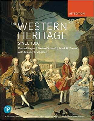 Western Heritage since 1300 AP Edition (12th Edition) [2019] - Original PDF